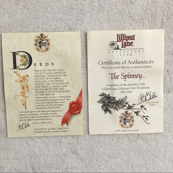 Vintage 1993 LILLIPUT LANE THE SPINNEY cottage - Picture 15 of 16